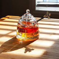 Beehive Honey Pot with Lid