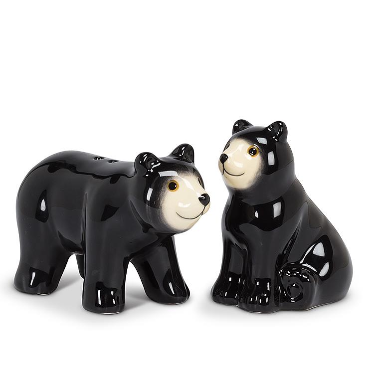 Juego de salero y pimentero Black Bear