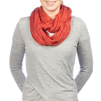Classic Lightweight Scarf - Rust – Home Décor gift Montreal Villeray Urban Palate