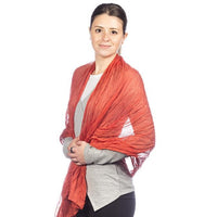 Écharpe légère classique - Rouille