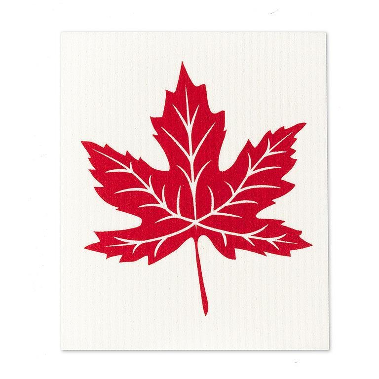 Swedish Sponge Cloths - Inukshuk & Maple Leaf - Set of 2