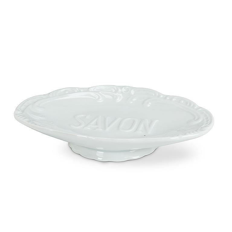 Oval "Savon" Soap Dish – Home Décor gift Montreal Villeray Urban Palate