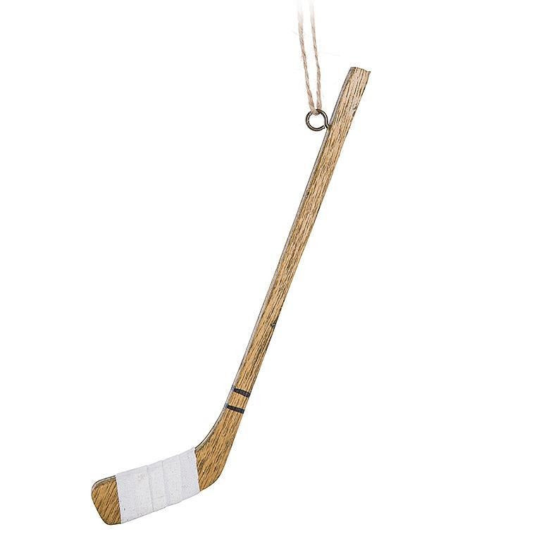 Single Hockey Stick Ornament – Holiday Décor gift Montreal Villeray Urban Palate