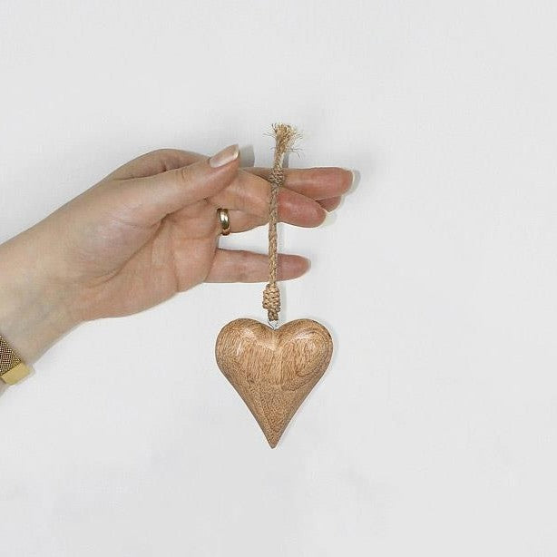 Small Puffy Heart Ornament