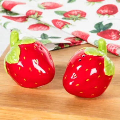 Strawberry Salt & Pepper Shaker Set