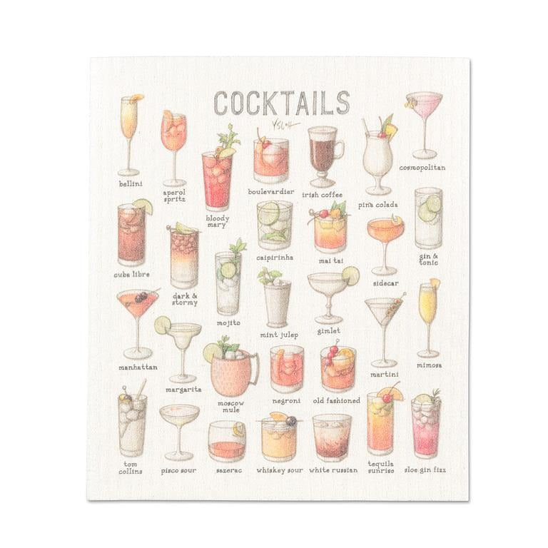 Chiffon éponge suédois – Cocktails