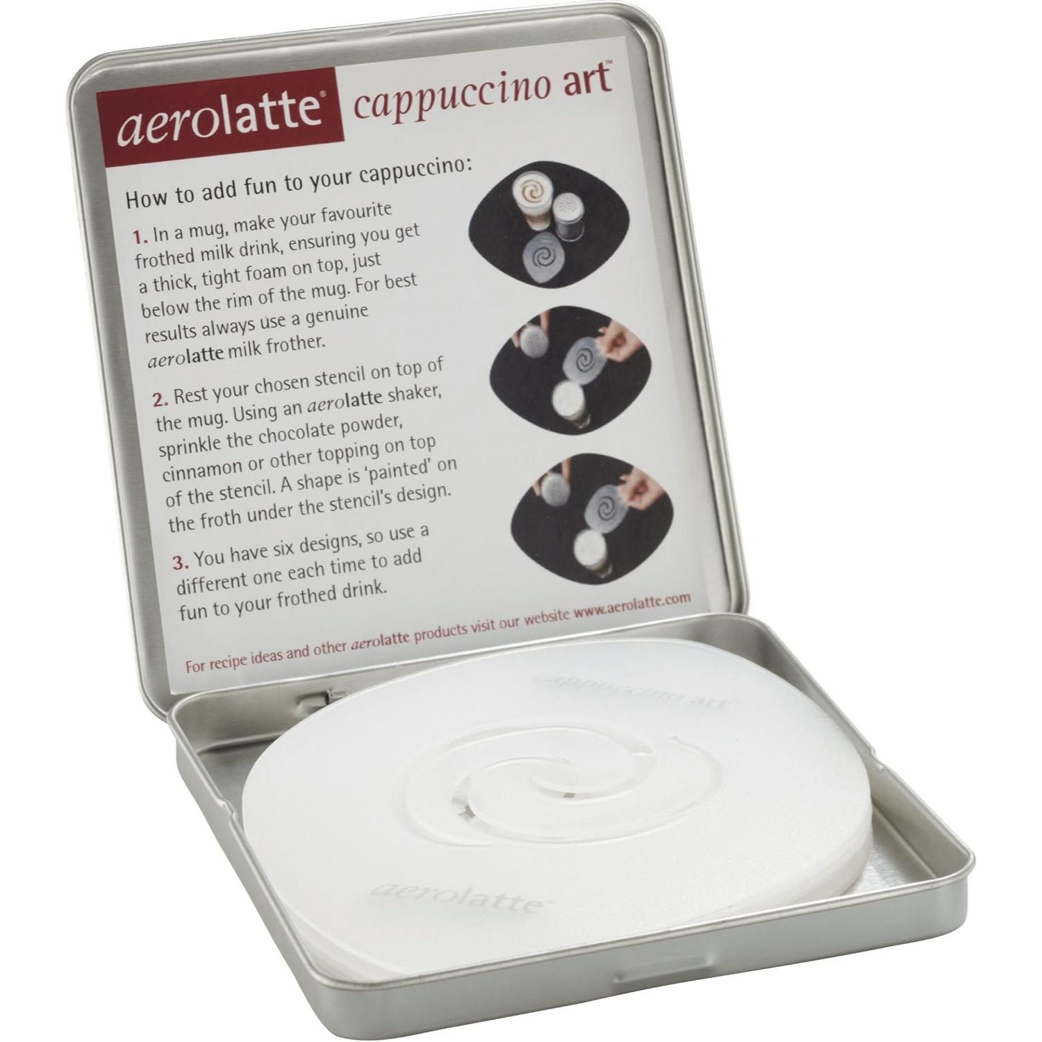 Cappuccino Art Stencils - Set of 6