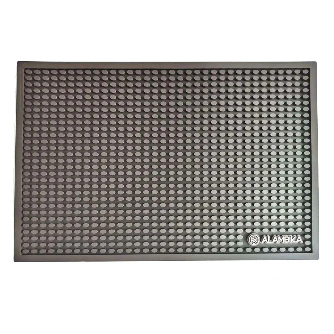 Alabika Deluxe Black Bar Mat - Large