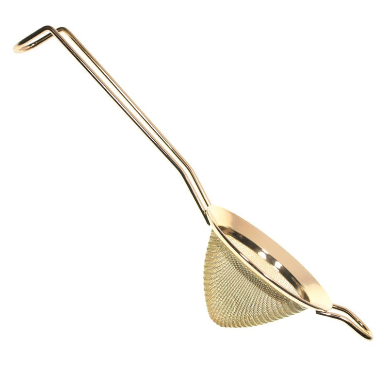 Fine Mesh Strainer - Gold