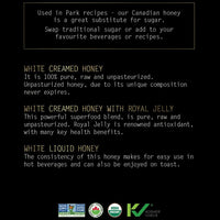 White Creamed Honey 250g