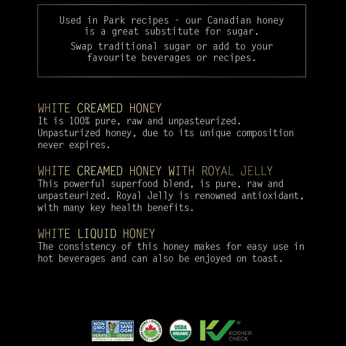 White Creamed Honey 250g