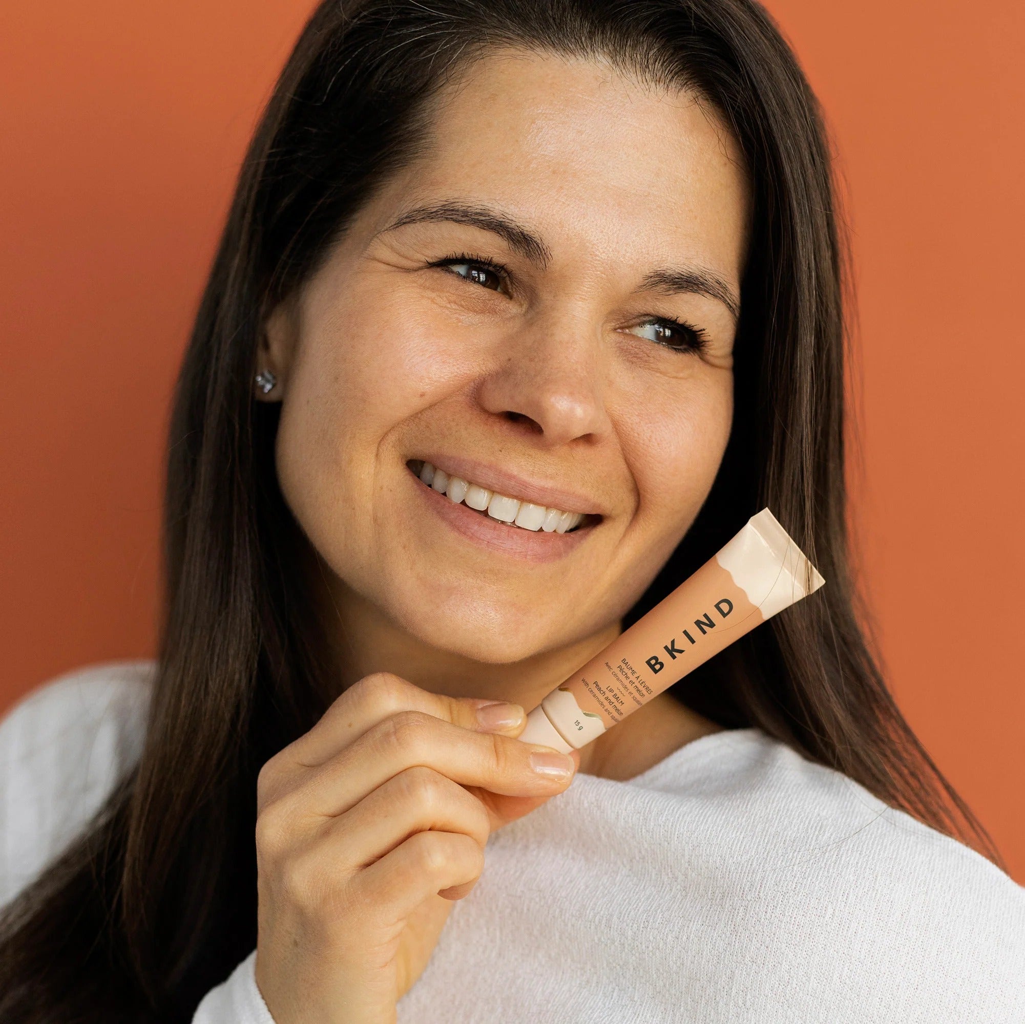 Baume à lèvres nourrissant aux céramides - Pêche et melon