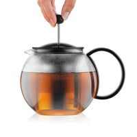 ASSAM Tea press with Stainless Steel Filter 1L / 34oz