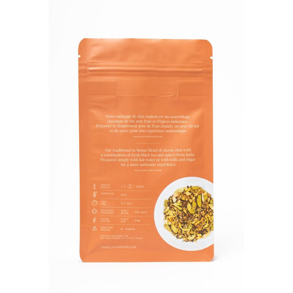 Té Chai con sabor a camelia 75 g