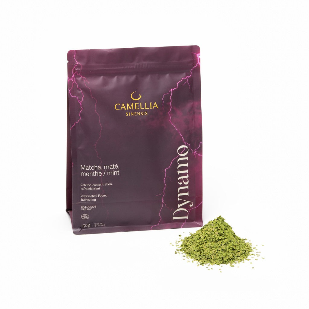 Thé bio Dynamo Matcha Menthe 150g