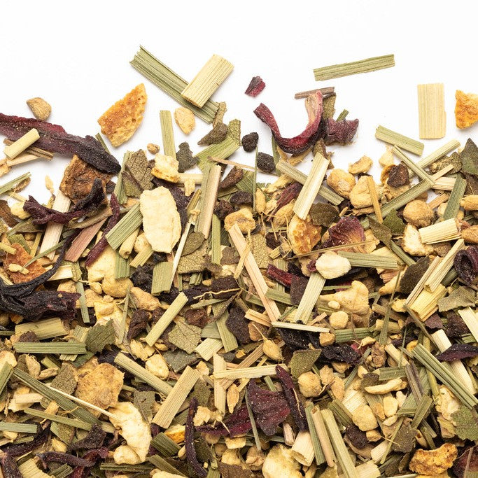 Lemon Ginger Burst Organic Herbal Tea 75g