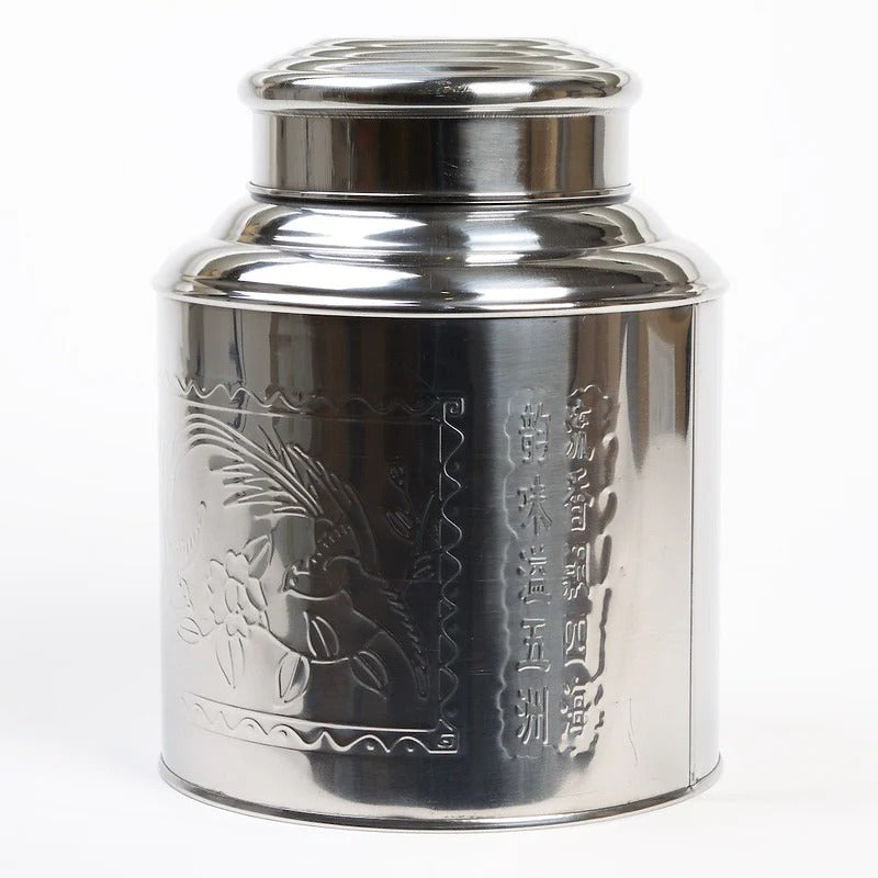 Stainless Steel Tea Caddie J2