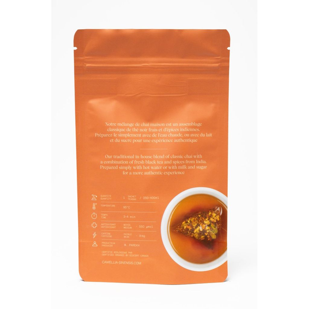Chai Camellia Organic - 15 Teabags