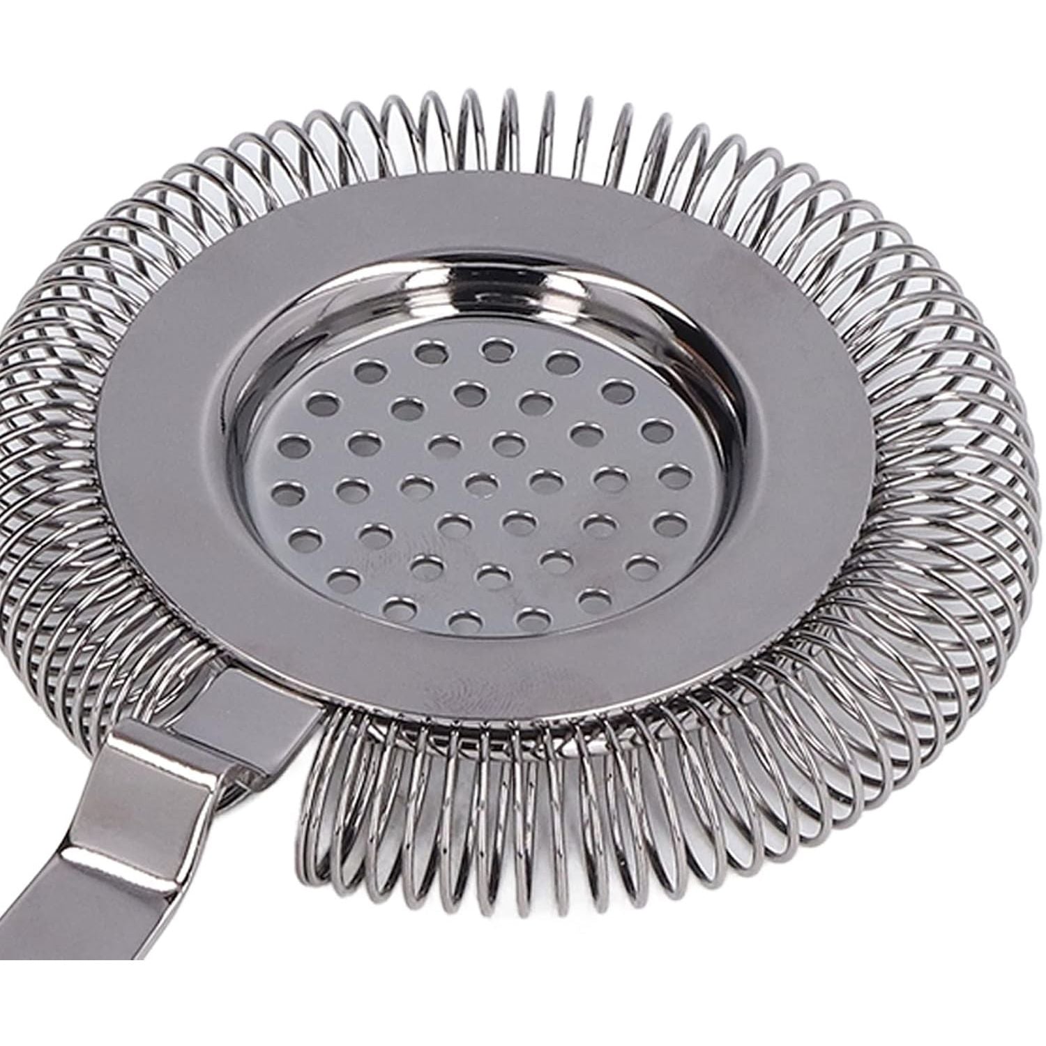 Colador de cóctel de acero inoxidable