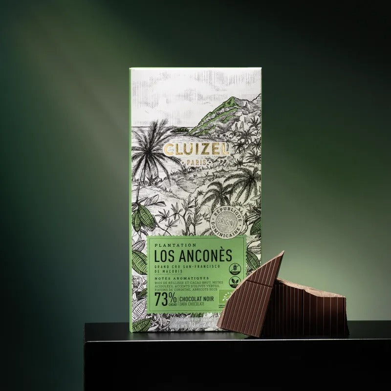 Plantation Los Anconès 73% Dark Chocolate Bar 70g