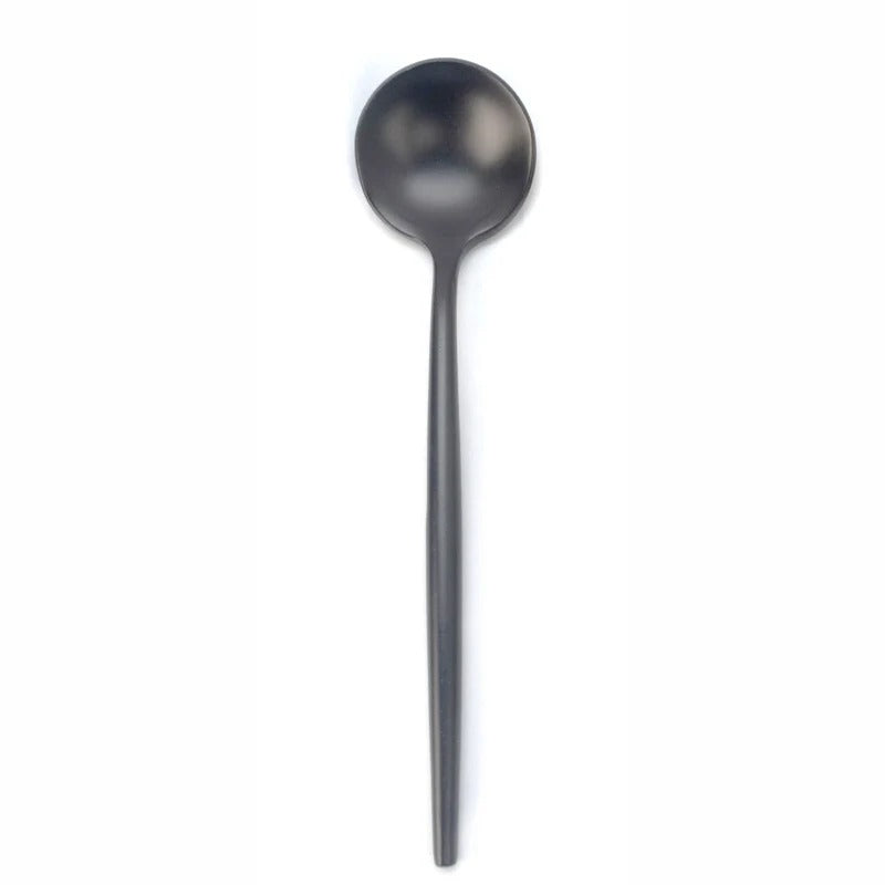 Small Black Spoon – Tableware gift Montreal Villeray Urban Palate