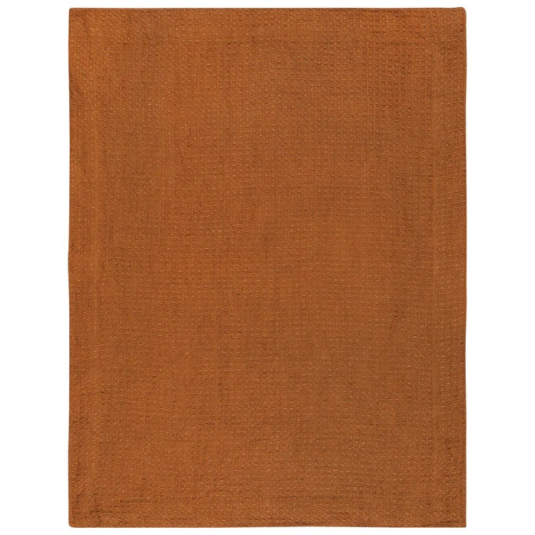 Toalla de mano de lino ámbar