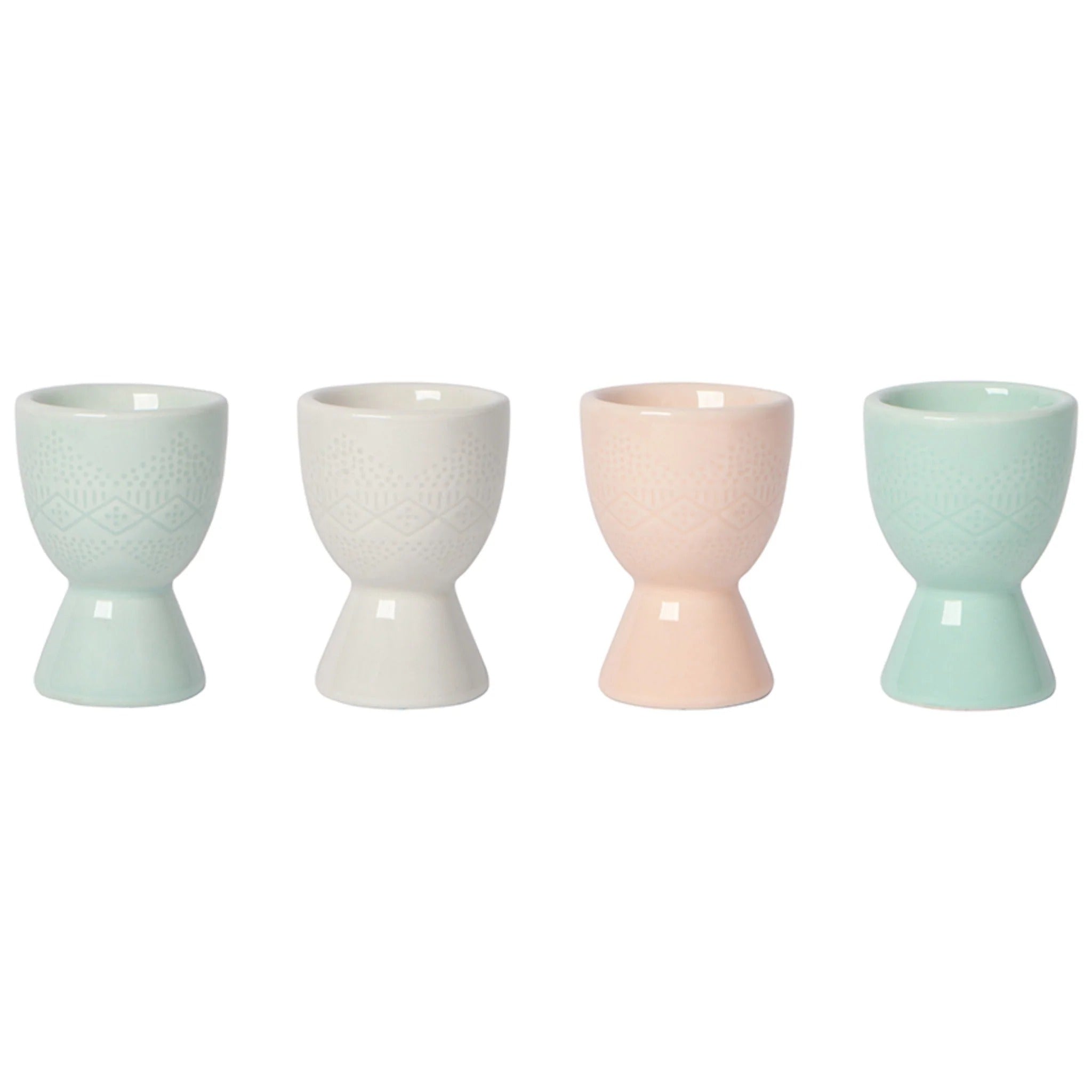 Assorted Adorn Egg Cups Set of 4 – Drinkware gift Montreal Villeray Urban Palate