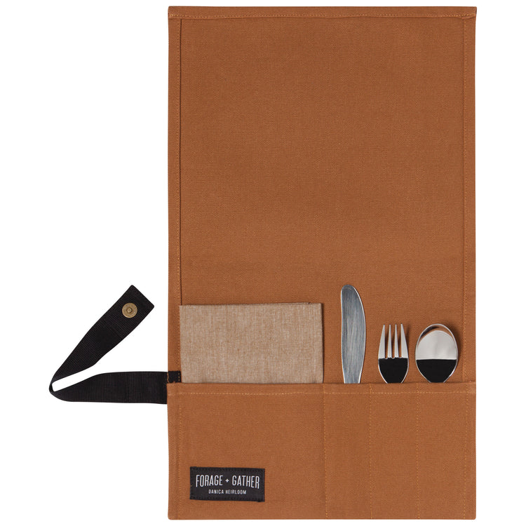 Forage and Gather On the Go Cutlery - Brown