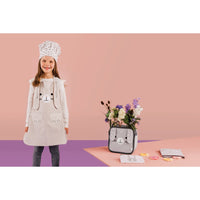Bunny Daydream Kids Apron and Hat Set