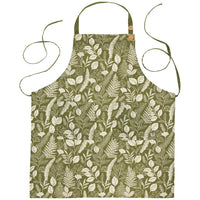 Fern & Frond Spruce Apron