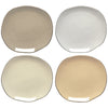 Flight Pebble Appetizer Plates - Set of 4