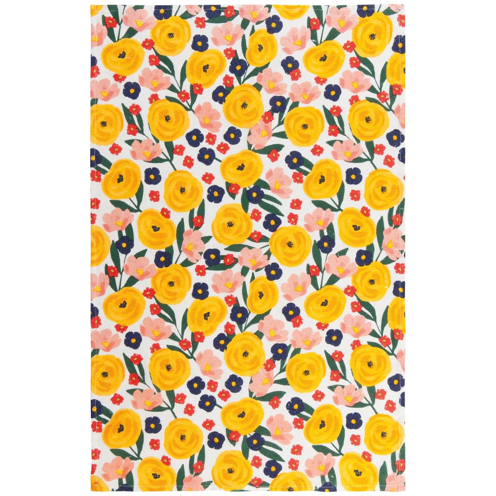 Torchon en toile de sac à farine Full Bloom pour boulanger, lot de 3