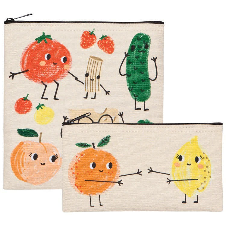Juego de 2 bolsas de aperitivos divertidas