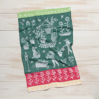 Paño de cocina jacquard Green Thumb