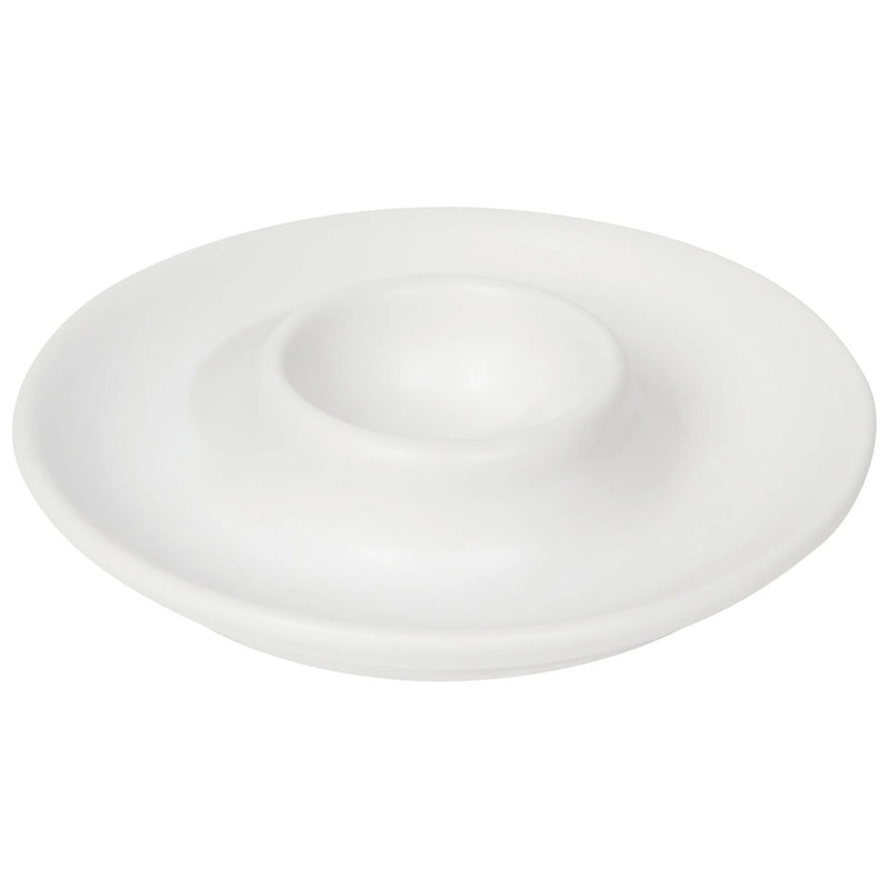 Matte White Egg Cups Set of 2
