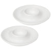Matte White Egg Cups Set of 2 – Drinkware gift Montreal Villeray Urban Palate