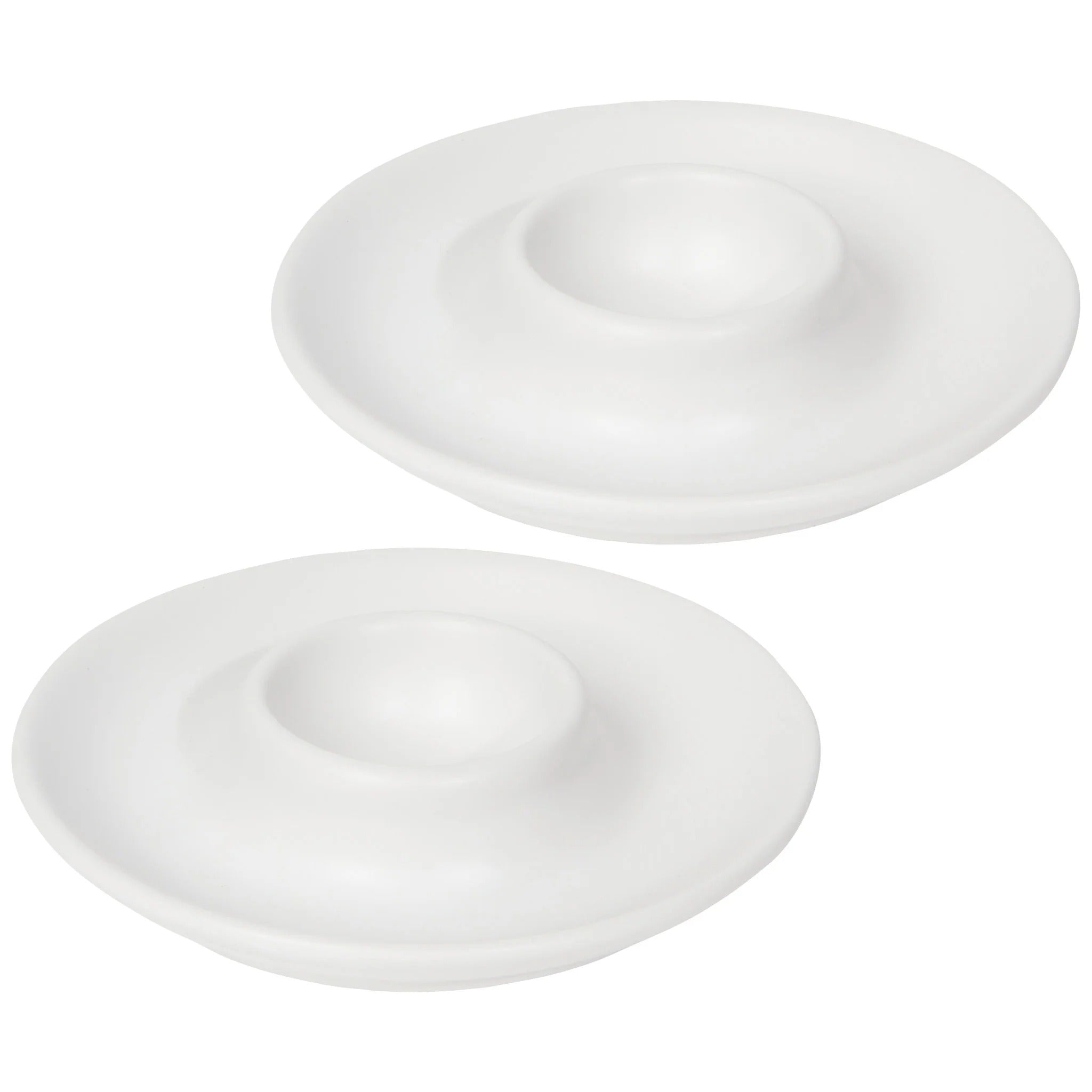 Matte White Egg Cups Set of 2 – Drinkware gift Montreal Villeray Urban Palate