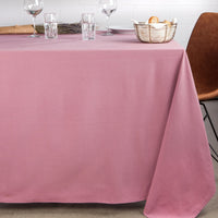 Mantel de algodón Mauve Spectrum de 60 x 90 pulgadas