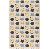 Meow Meow Dishtowels - Set of 2