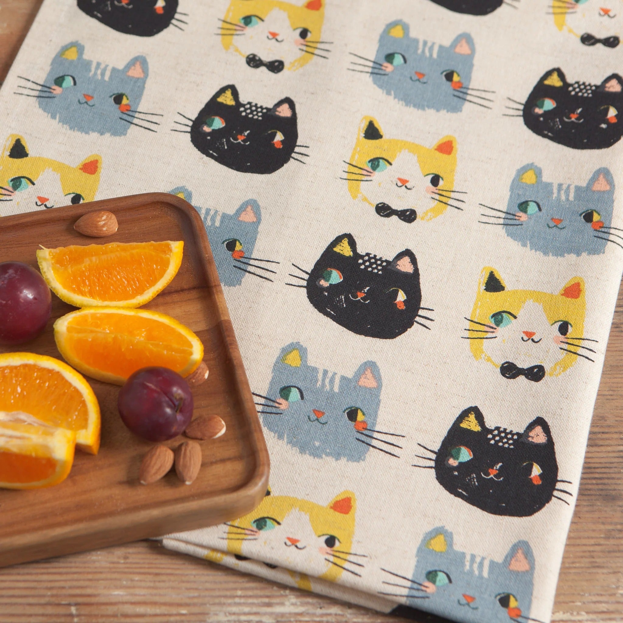 Meow Meow Dishtowels - Set of 2