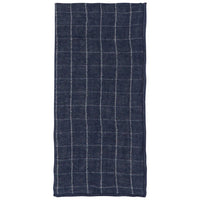 Serviettes de table double tissage Midnight – Lot de 4