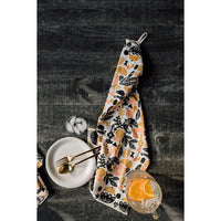 Myth Block Print Dishtowel
