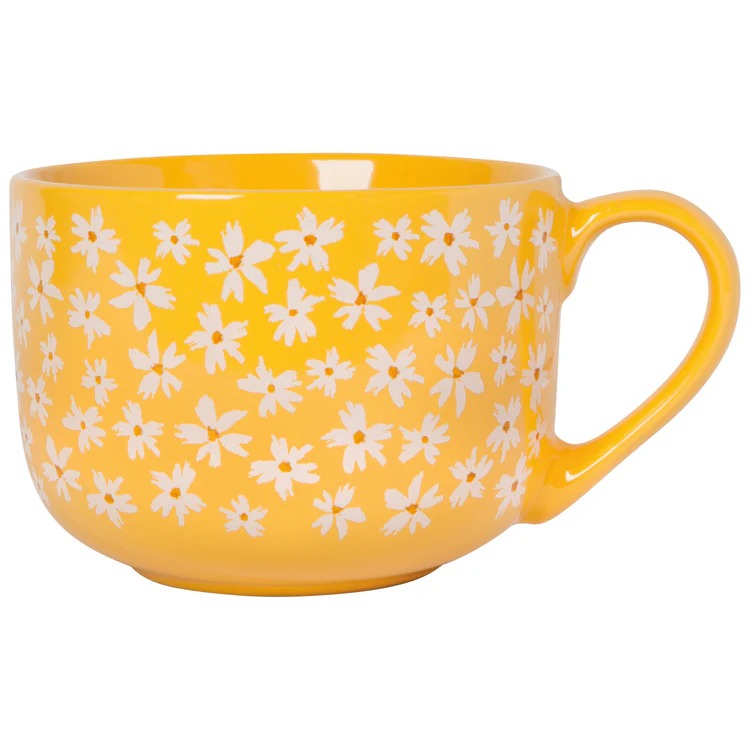 Full Bloom Latte Mug 23oz