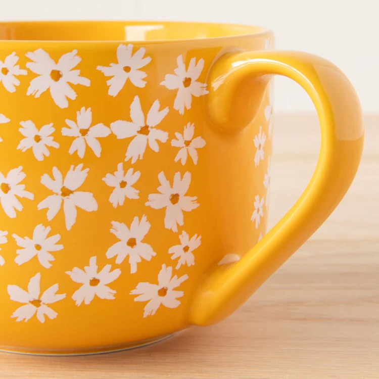 Full Bloom Latte Mug 23oz