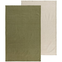Olive Branch Dash Hand Towels - Set of 2 – Kitchen Linens gift Montreal Villeray Urban Palate