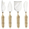 Plume Cheese Knives Set of 4 – Gift Set gift Montreal Villeray Urban Palate