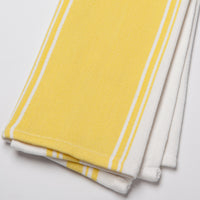 Symmetry Lemon Yellow Dishtowel
