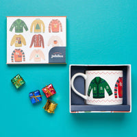 Ugly Xmas Sweater Mug In a Box – Holiday Décor gift Montreal Villeray Urban Palate