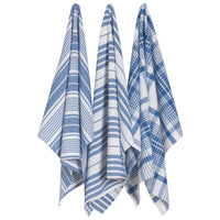 Jumbo Royal Blue Dishtowels - Set of 3 – Kitchen Linens gift Montreal Villeray Urban Palate