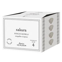 Sakura Pinch Bowls - Set of 4